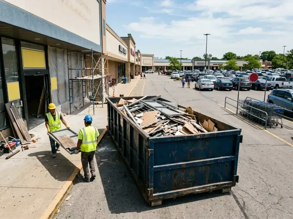 retail-store-renovation-debris-003 — frequently asked questions, Roll-off Dumpster Rentals in New River, AZ